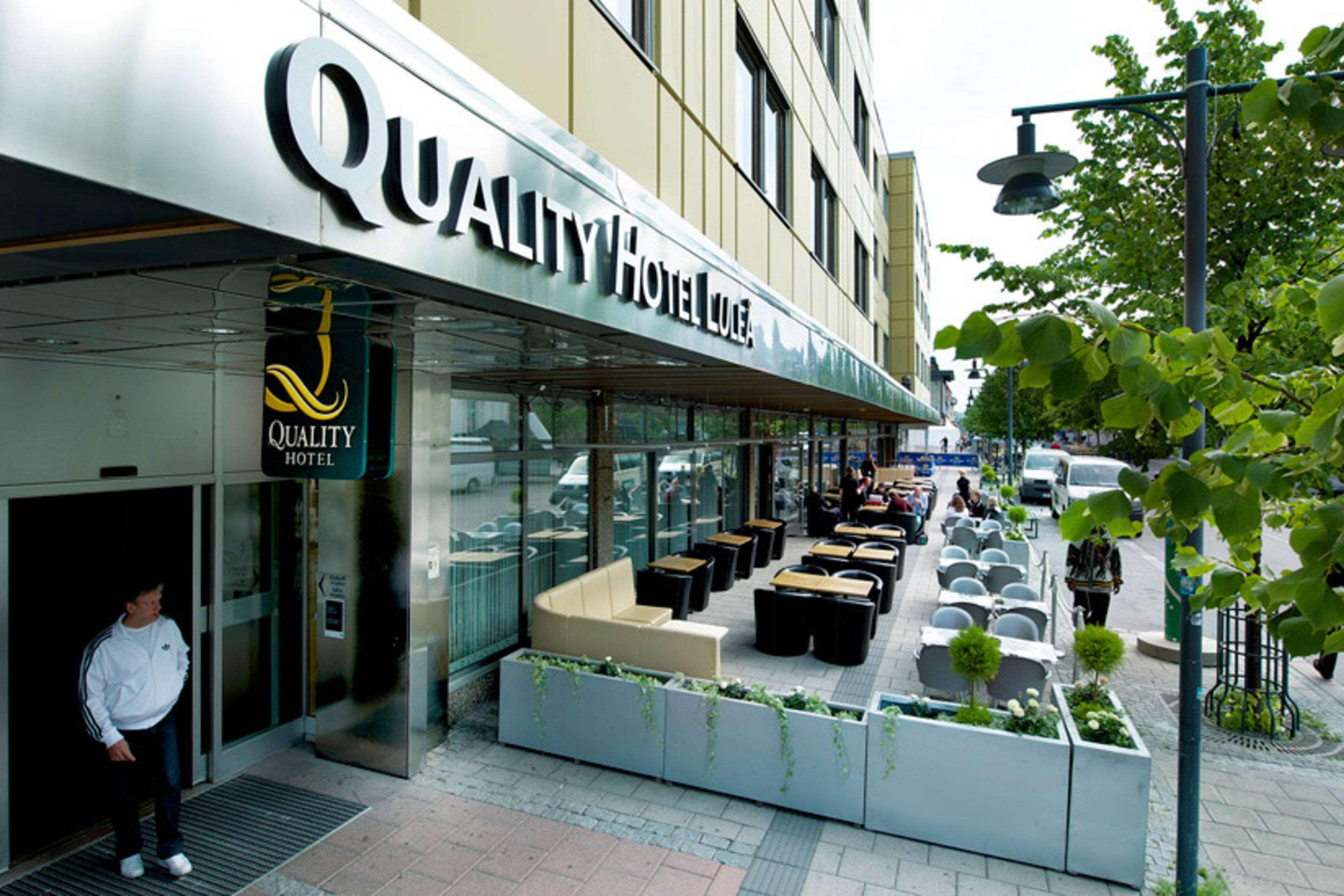 Quality Hotel Lulea Bagian luar foto